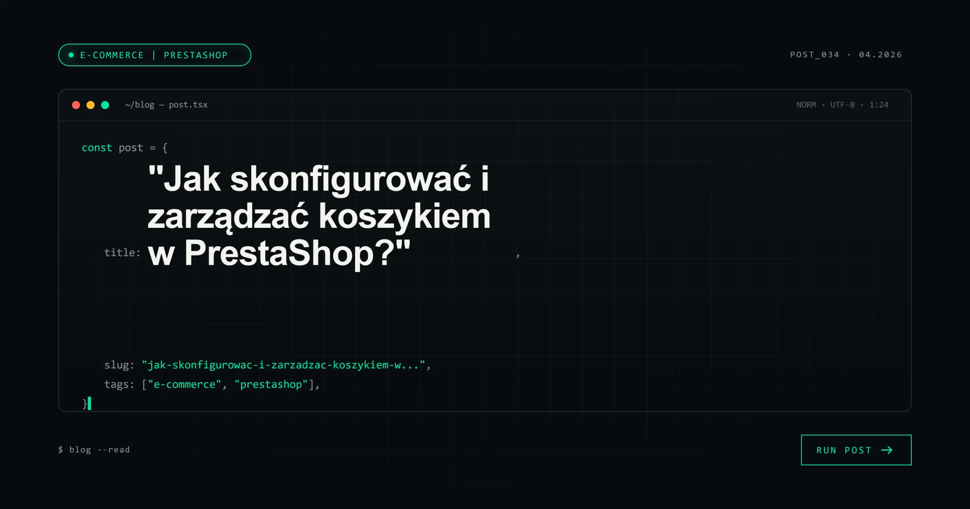 Jak skonfigurować i zarządzać koszykiem w PrestaShop?