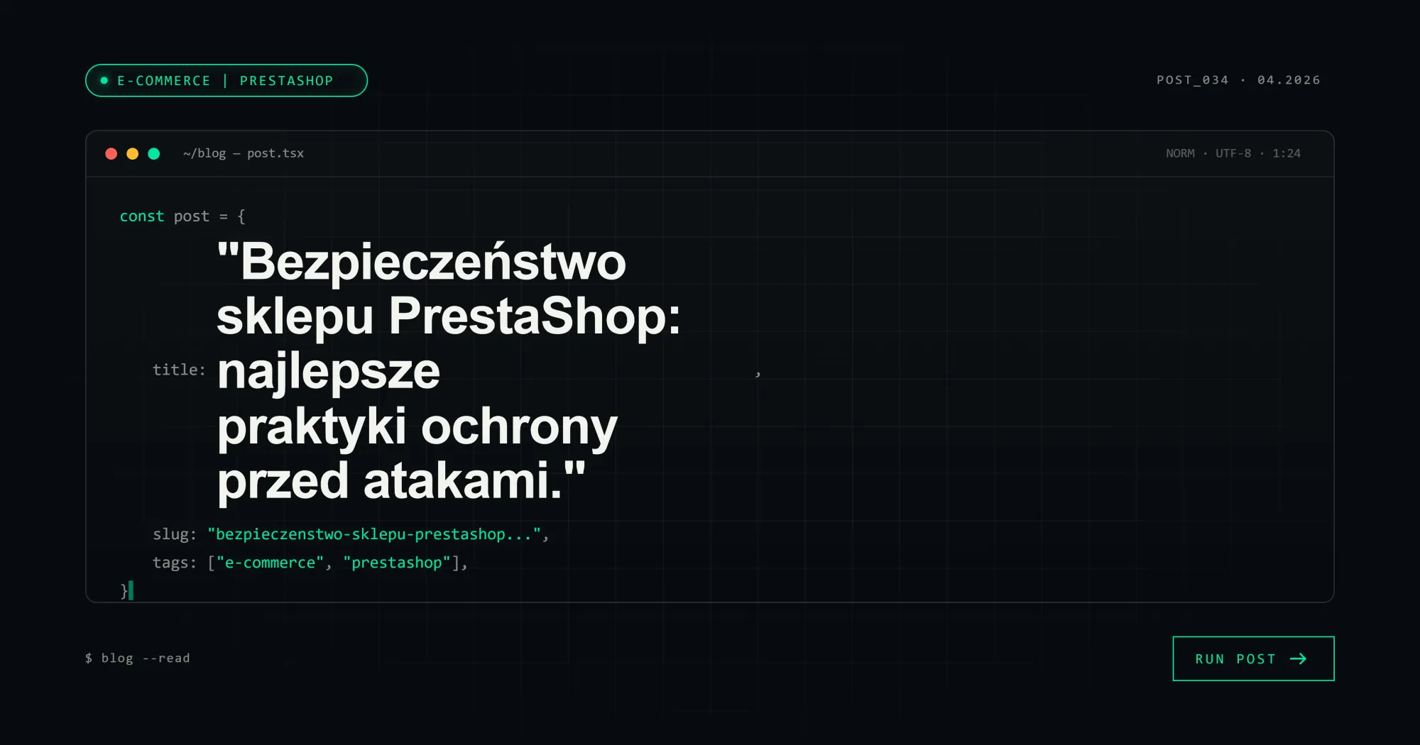 Bezpieczeństwo sklepu PrestaShop: najlepsze praktyki ochrony przed atakami.